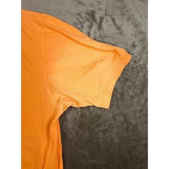 Men’s‎ Orange Tommy Hilfiger Golf Polo Shirt Size Large Brand Casual Logo - Picture 2 of 6